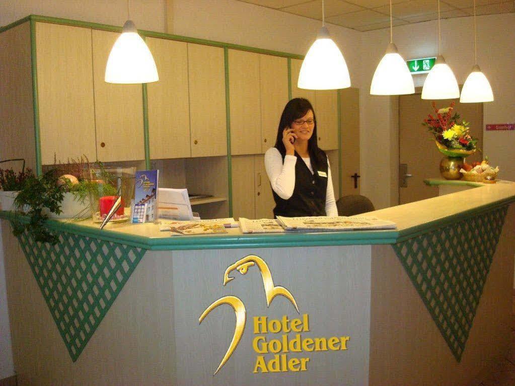 Adler-Hotel Delitzsch Bagian luar foto